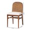 Bali & Pari Nadim Modern Bohemian Natural Seagrass and Acacia Wood 2-Piece Dining Chair Set 242-2PC-13487-ZORO - alternate 9